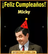 GIF Feliz Cumpleaños Meme Micky